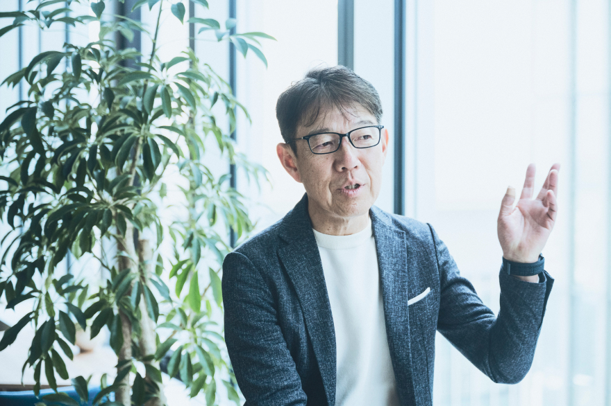 KINTOテクノロジーズ代表取締役社長インタビューの様子