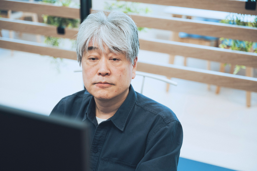 新サービス開発部 部長インタビューの様子